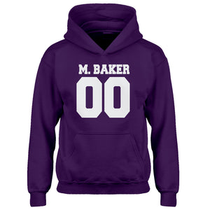 Youth M. BAKER 00 Kids Hoodie