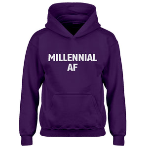 Youth Millennial AF Kids Hoodie