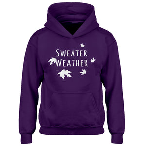 Youth Sweater Weather Kids Hoodie