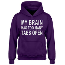 Hoodie Too Many Tabs Open Kids Hoodie