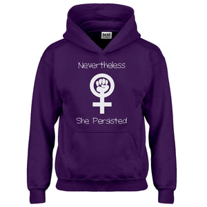 Hoodie Nevertheless She Persisted Kids Hoodie