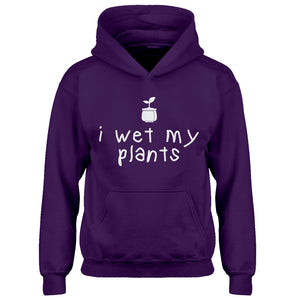 Hoodie I Wet My Plants Kids Hoodie