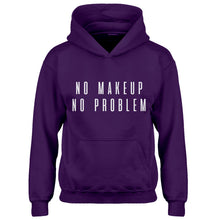 Hoodie No Makeup No Problem Kids Hoodie