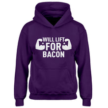 Hoodie Will Lift for Bacon Kids Hoodie