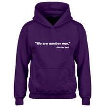 Youth We are Number One Kids Hoodie
