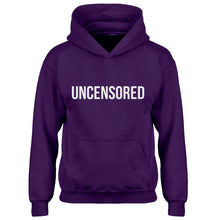 Youth UNCENSORED Kids Hoodie