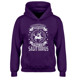Youth Sagittarius Astrology Zodiac Sign Kids Hoodie