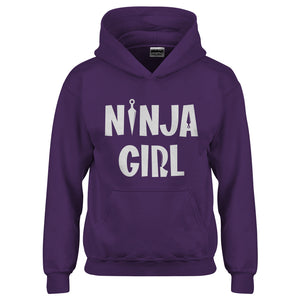 Youth Ninja Girl Kids Hoodie