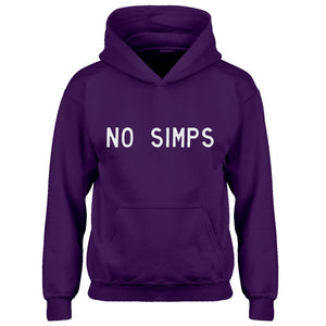Youth No Simps Kids Hoodie