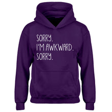 Hoodie Sorry I'm Awkward Sorry Kids Hoodie