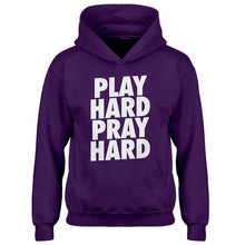 Hoodie Play Hard Pray Hard Kids Hoodie