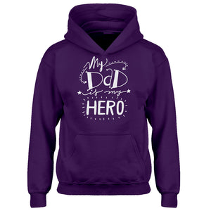 Hoodie My Dad is My Hero Kids Hoodie