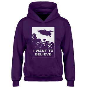 Youth I Want to Believe Planet Express Kids Hoodie