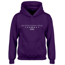 Hoodie Any Functioning Adult Kids Hoodie