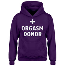 Youth Orgasm Donor Kids Hoodie