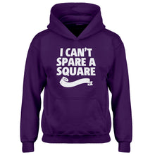 Youth I Can't Spare a Square Kids Hoodie