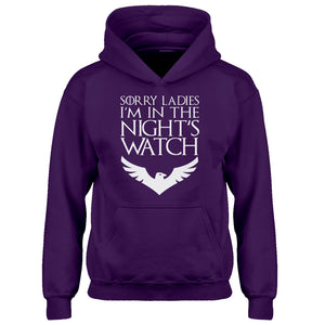 Hoodie Sorry Ladies Nights Watch Kids Hoodie