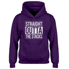 Hoodie Straight Outta the Stacks Kids Hoodie