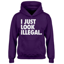Hoodie Just Look Illegal Kids Hoodie