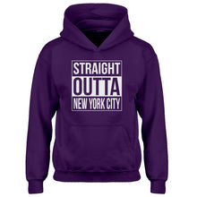 Youth Straight Outta New York City Kids Hoodie