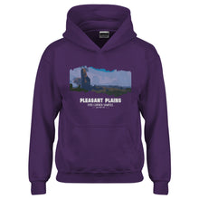 Youth Pleasant Plains Fine Lumber Sawmill Kids Hoodie