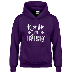 Hoodie Kiss Me I'm Irish Kids Hoodie