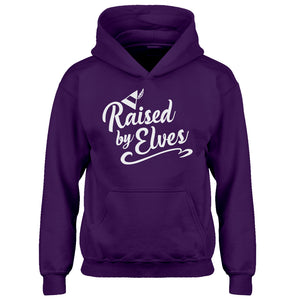 Youth Raised by Elves Kids Hoodie