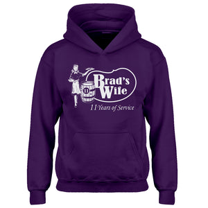 Hoodie Brad's Wife Kids Hoodie