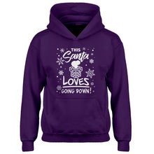 Youth This Santa Loves Going Down Kids Hoodie
