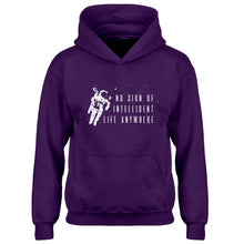 Hoodie No Sign of Intelligent Life Kids Hoodie