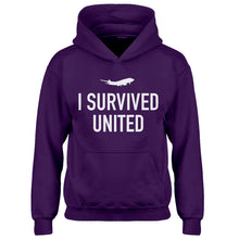 Hoodie I Survived United Kids Hoodie