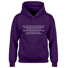 Hoodie On the Sands of Hesitation Kids Hoodie