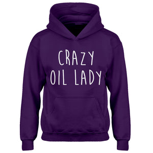 Hoodie Crazy Oil Lady Kids Hoodie