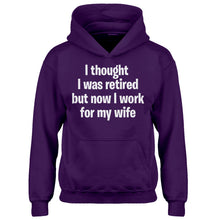 Youth I Thought I was Retired Kids Hoodie