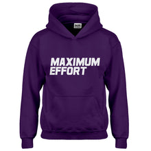 Hoodie Maximum Effort Kids Hoodie