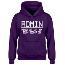 Hoodie Admin Master of my Domain Kids Hoodie