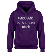 Hoodie 000000 is the new black Kids Hoodie