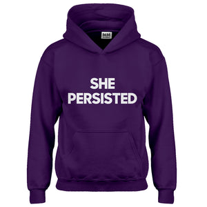Hoodie She Persisted Kids Hoodie