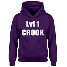 Youth Lvl 1 Crook Kids Hoodie