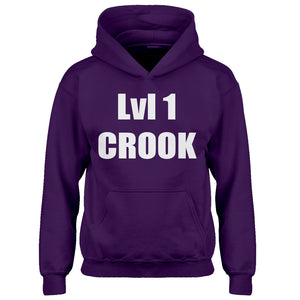 Youth Lvl 1 Crook Kids Hoodie