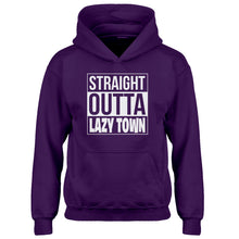 Youth Straight Outta Lazy Town Kids Hoodie