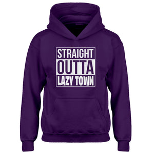 Youth Straight Outta Lazy Town Kids Hoodie