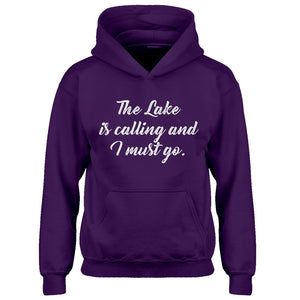 Hoodie The Lake is Calling and I must Go Kids Hoodie