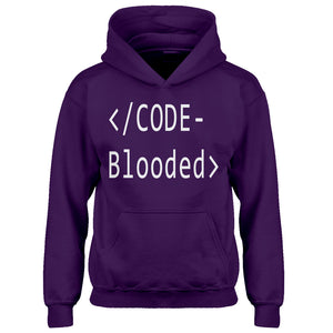 Hoodie Code Blooded Kids Hoodie