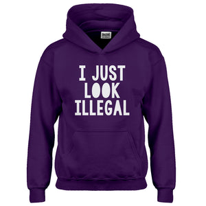 Hoodie I just Look Illegal Kids Hoodie