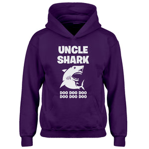 Youth Uncle Shark Kids Hoodie