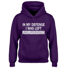 Hoodie In My Defense Kids Hoodie