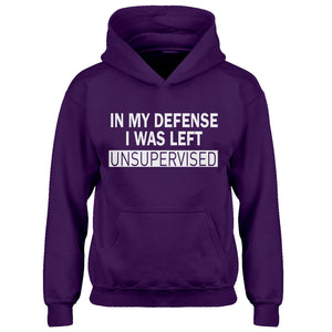 Hoodie In My Defense Kids Hoodie