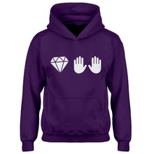 Youth DIAMOND HANDS Kids Hoodie