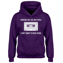 Youth Opinions are like Mixtapes Kids Hoodie